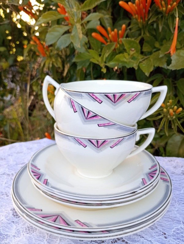 Producto - Tríos de té art Deco