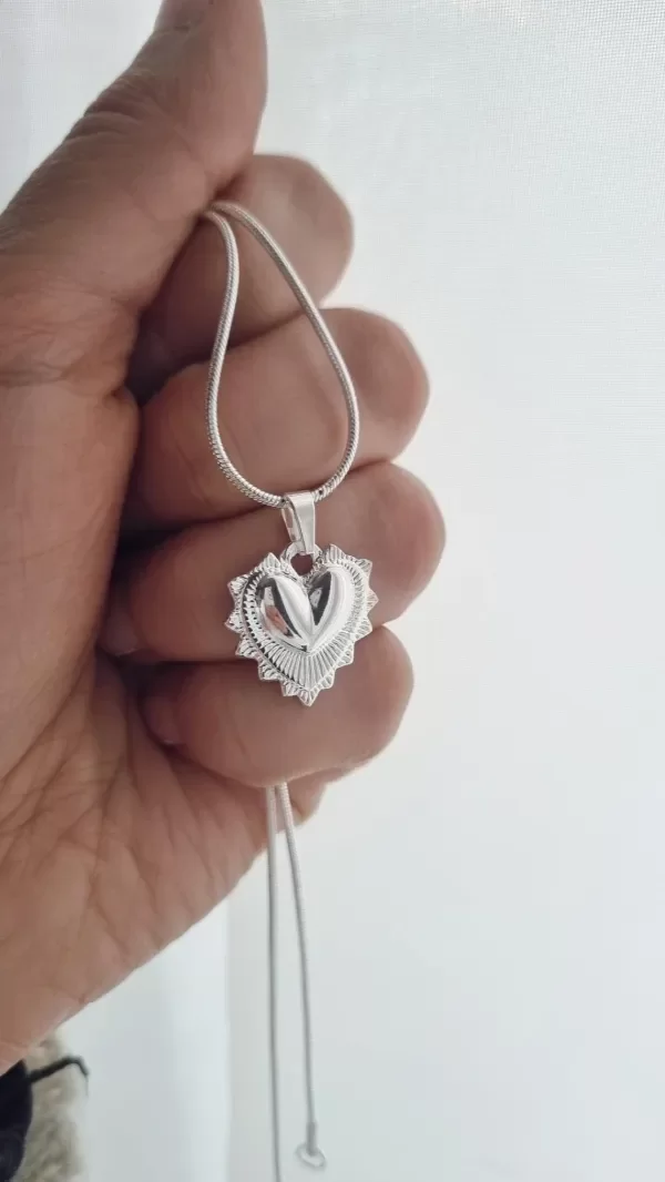 Producto - Gargantilla corazón con destellos AB