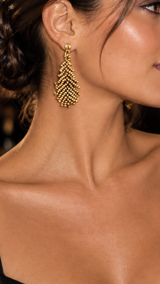 Producto - Aros Plumaje Dorado - 5