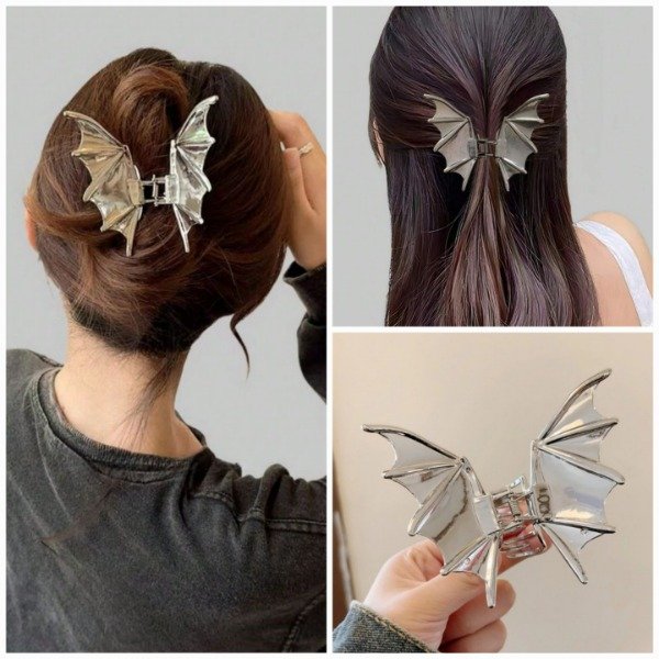 Producto - Broche de metal alas de murciélago