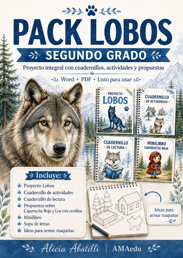 Producto - Lectura LOS LOBOS (Segundo Grado)