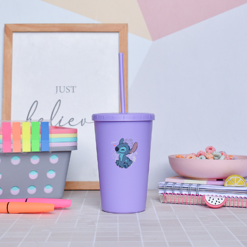 Producto - VASO AKIRA CON SORBETE STITCH
