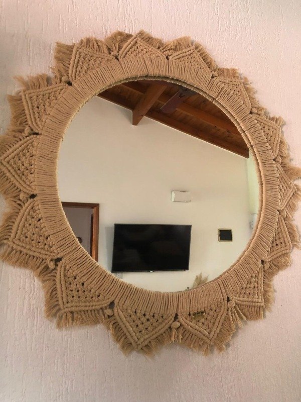 Producto - Espejo macramé