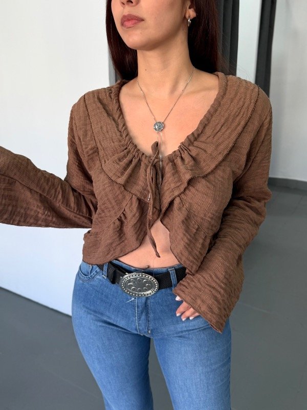 Producto - BLUSA DE LINO OXFORD SELENE