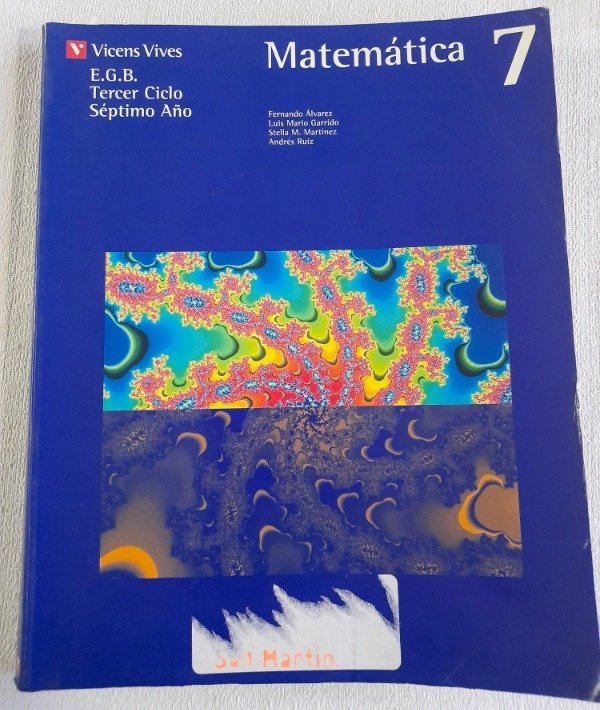Producto - Matemáticas 7 - Egb Tercer Ciclo Septimo Año - Vicens Vives