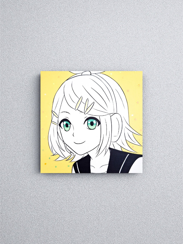 Producto - Cuadro Kagamine Rin  -Vocaloid- (12x12cm)