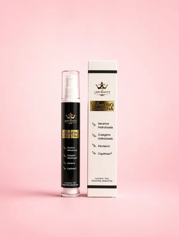 Producto - Black Bio Keratin - The Lion Beauty
