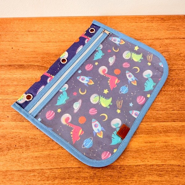 Producto - Organizador de carpeta Nro 3 DINOS Y COHETES