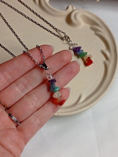 Producto - Collar 7 chakras - Acero quirúrgico - 1