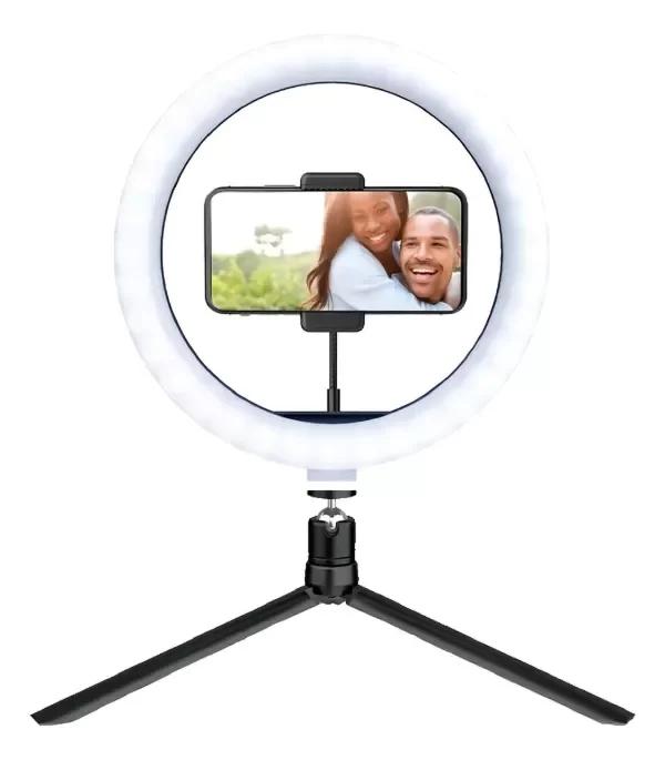Producto - ARO DE LED 10 USB C/TRIPODE NM-RL1 NETMAK