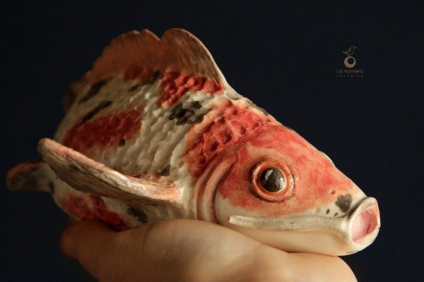 Producto - Pez Koi Escultura (Pieza de Autor) - 5