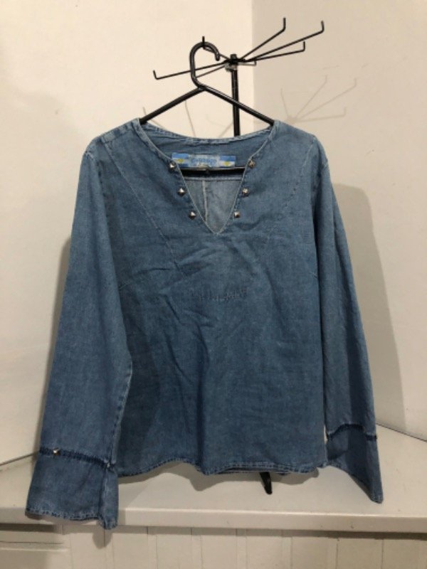 Producto - Blusa denim //embrujo// talle L