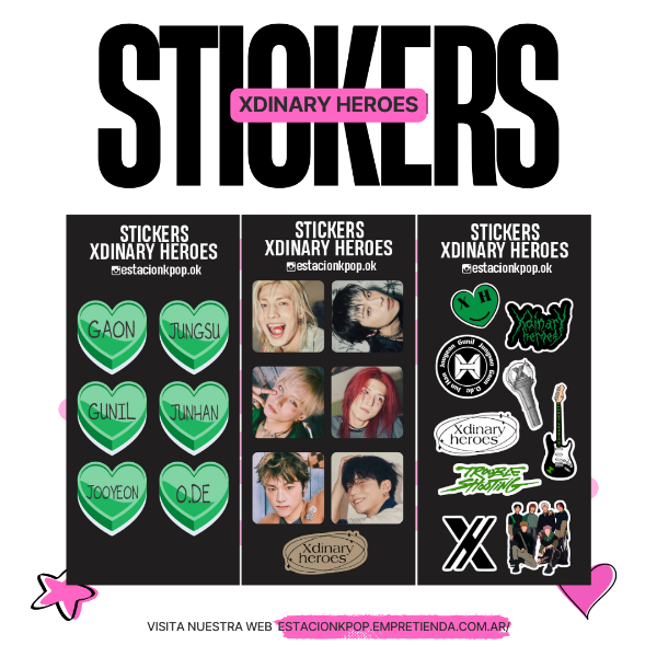 Producto - STICKERS XDINARY HEROES