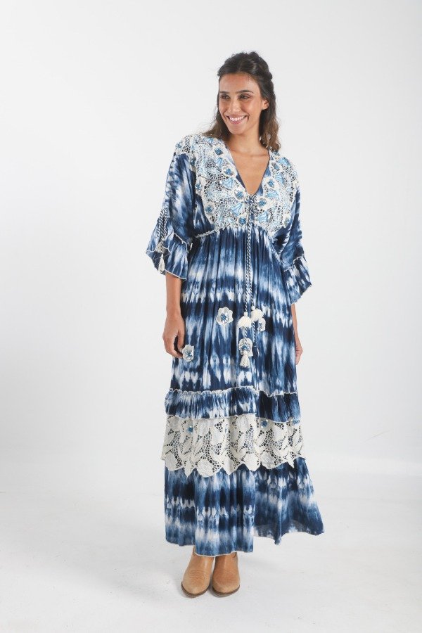 Producto - VESTIDO AMORE AZUL LARGO