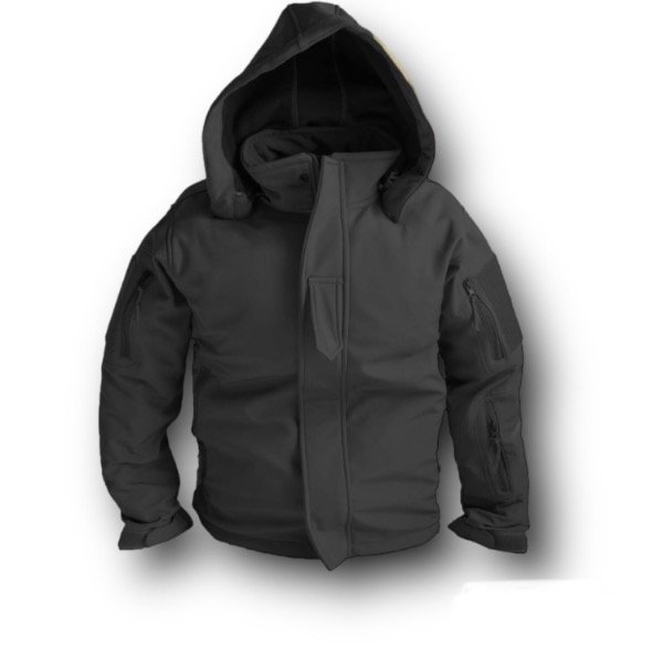 Producto - Campera táctica Softshell Negra