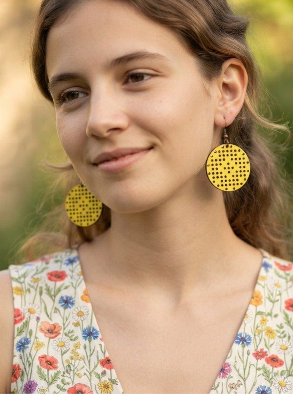 Producto - Aros Ameri / Amarelo Limón - 0