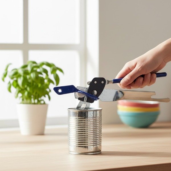 Producto - ABRELATA MARIPOSA DESTAPADOR ABRIDOR LATA CROMADO