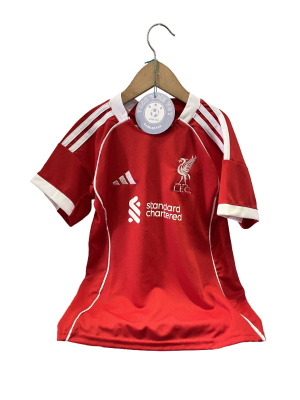 Producto - Camiseta Liverpool titular 2025-2026 Mac Allister niño