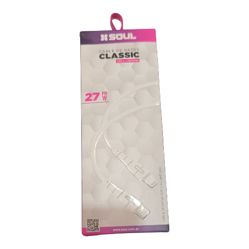 Producto - Cable Tipo C a Ligthing Soul 27w