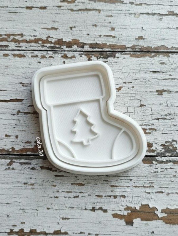 Producto - Cortante Y Sello Bota Navideña