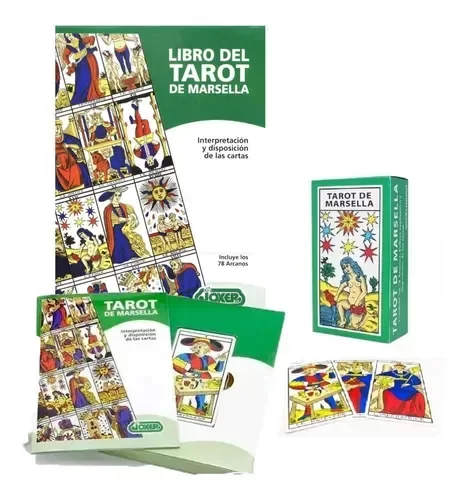 Producto - Libro + tarot Marsella joker