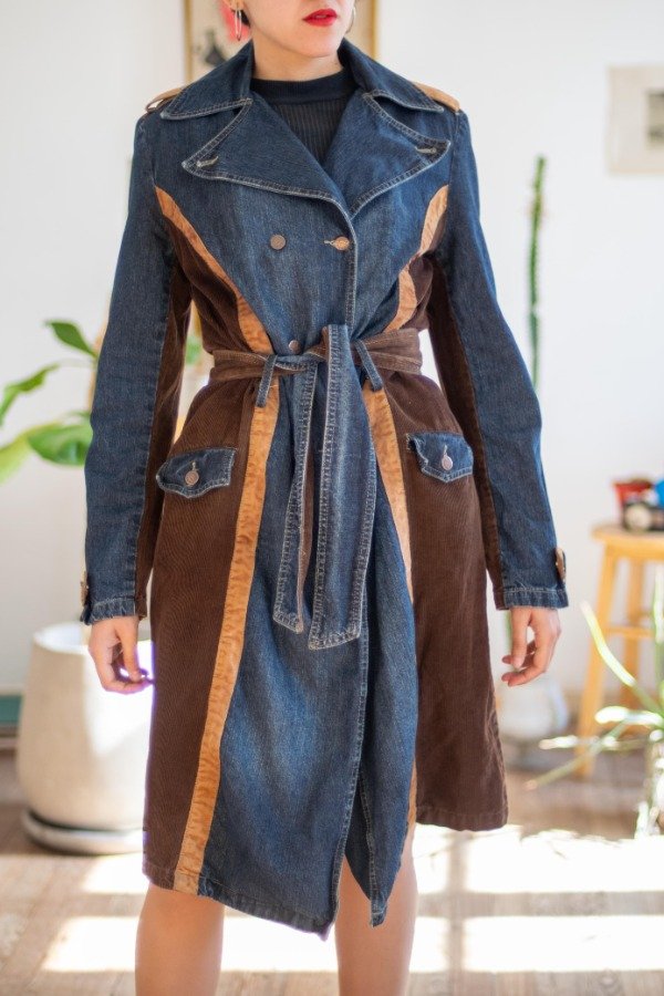 Producto - Trench Jean Ossira Talle: M-