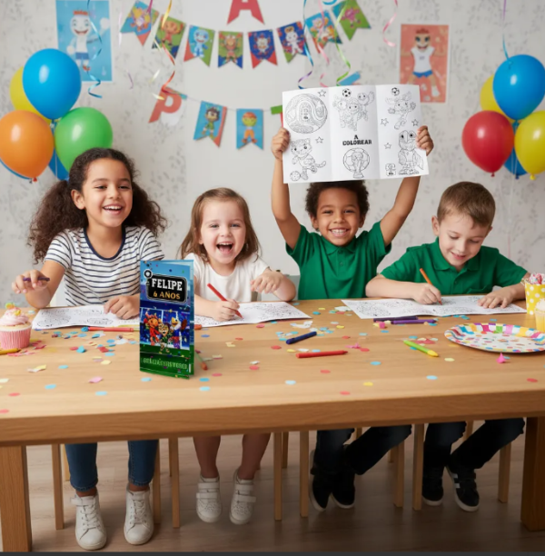 Producto - Tríptico Imprimible Juegos Souvenirs Mascotas Mundial 2026 - 2