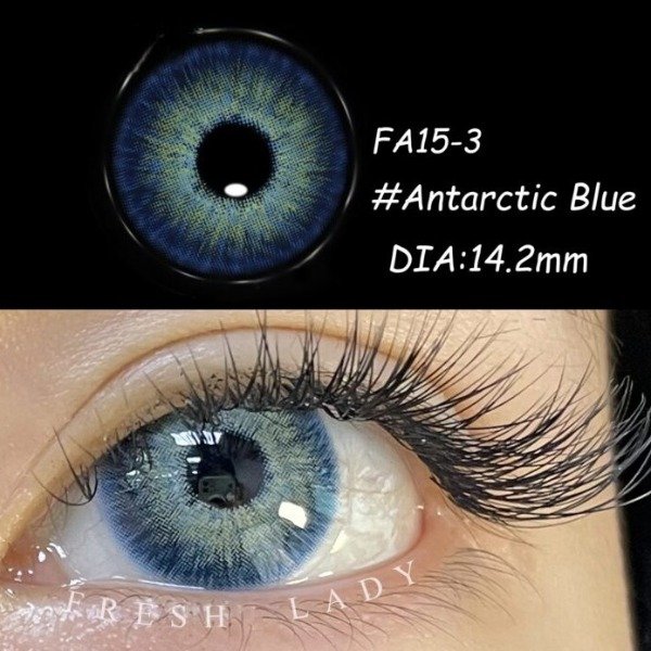 Producto - Lentes de contacto Antarctic Blue FA15-3 8.6mm - Freshlady