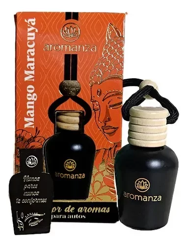 Producto - Difusor para autos BLACK AROMANZA NARANJA PIMIENTA 12ml