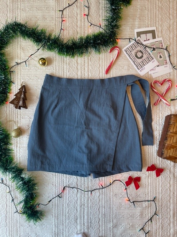 Producto - Falda Pantalón Azul