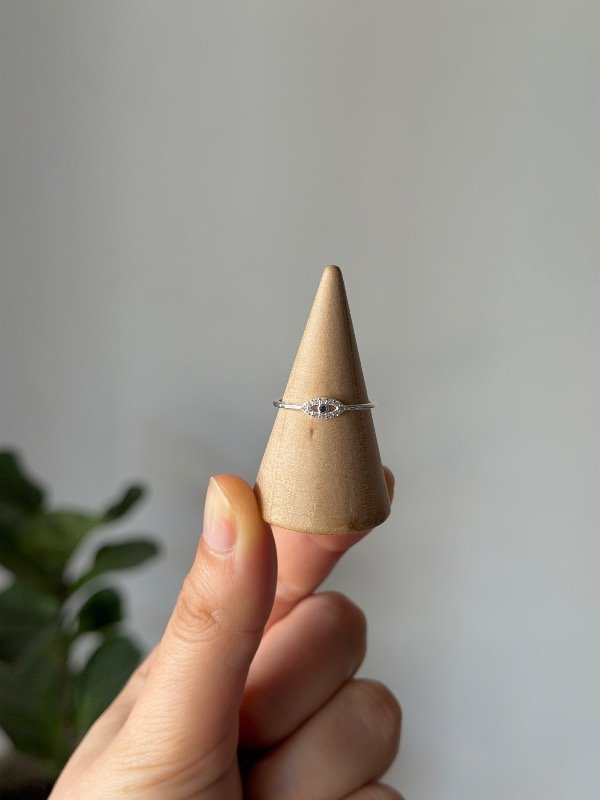 Producto - Anillo ojo turco con cubics 18 mm