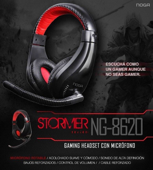 Producto - VINCHA GAMER NOGA NG 8620