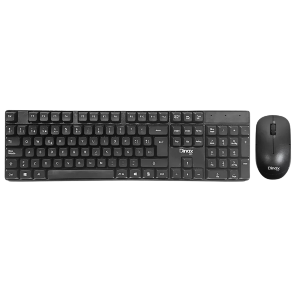 Producto - Kit Teclado y Mouse Inalambrico 105 Teclas Dinax