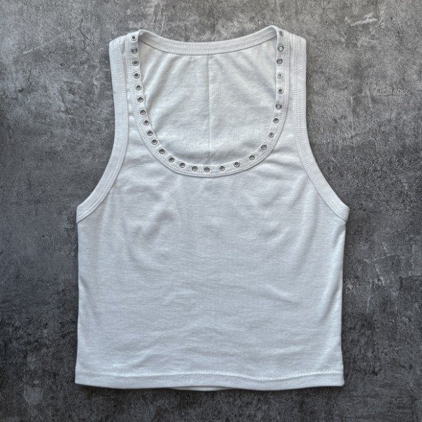 Producto - Remera Onix Ojales BLANCO