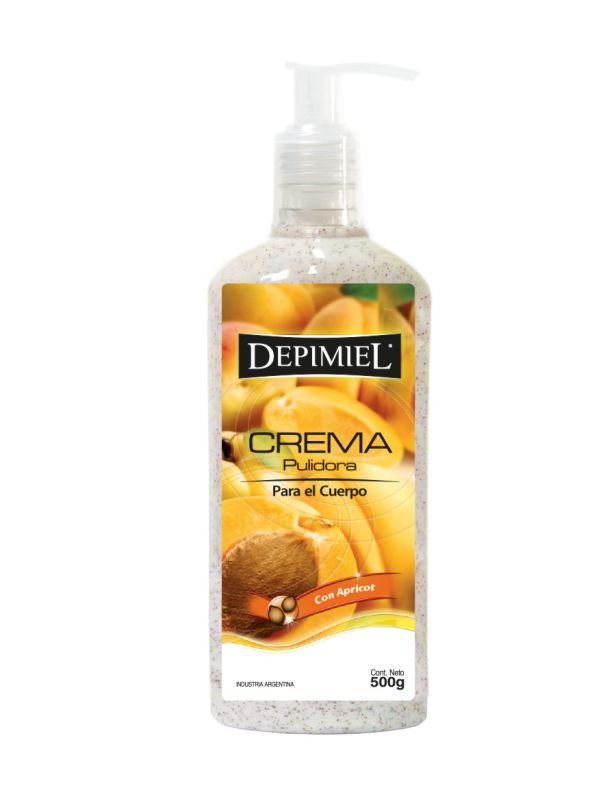Producto - CREMA PULIDORA CON APRICOT 475 grs