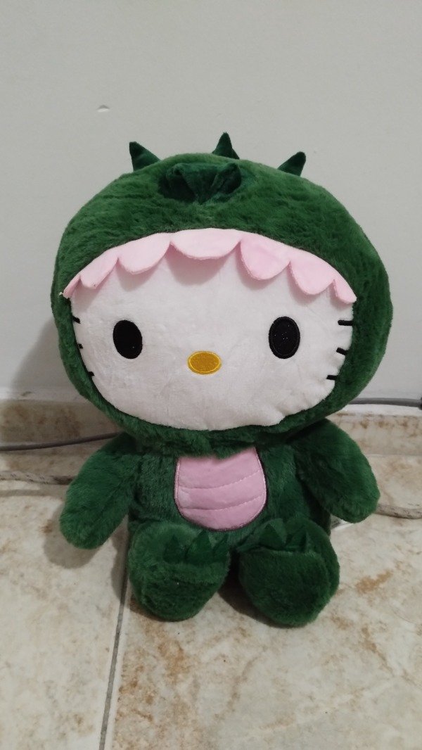 Producto - Peluche Hello Kitty Dinosaurio Grande - 1