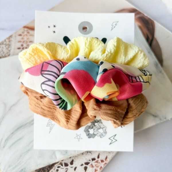 Producto - Set x 3 Scrunchies Spring