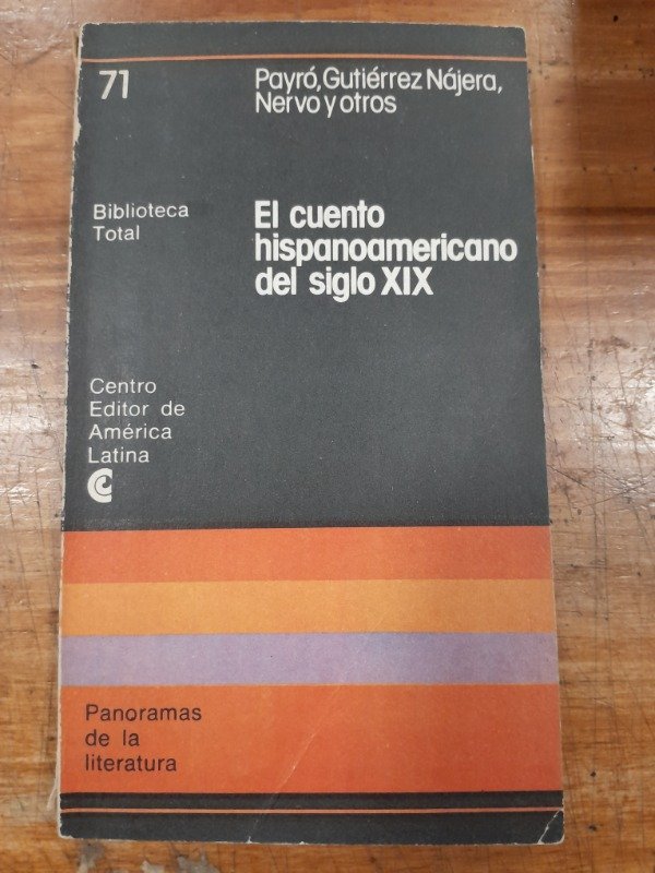 Producto - El cuento hispanoamericano del siglo XIX - Payro Nagera