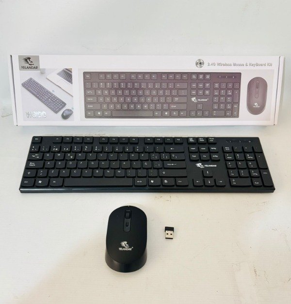 Producto - COMBO TECLADO + MOUSE INALAMBRICO YELANDAR