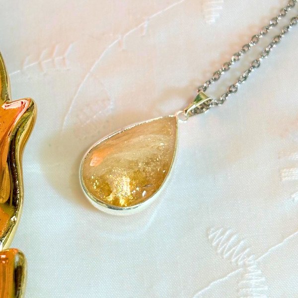 Producto - Collar gota de citrino