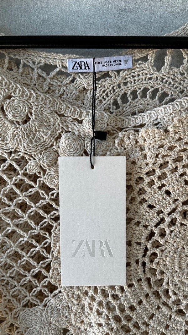 Producto - Top de crochet Zara TS - 1