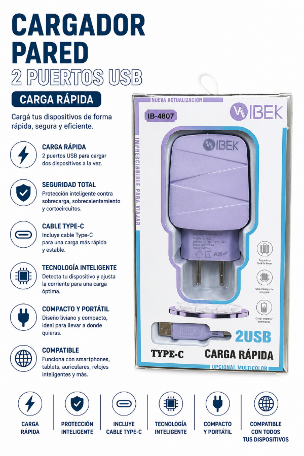 Producto - Cargador colores - 0