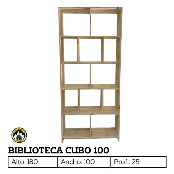 Producto - BIBLIOTECA CUBO 100 - 1