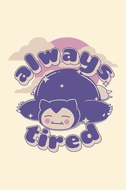 siempre cansado (Snorlax)