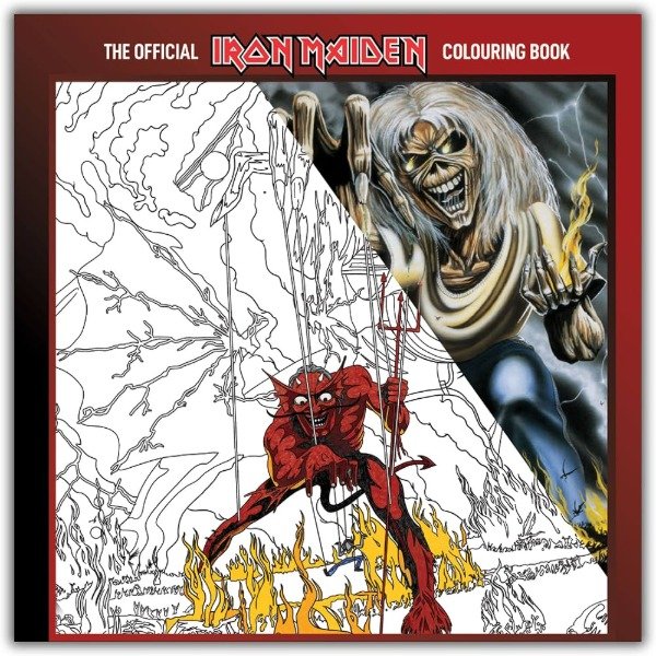 Producto - IRON MAIDEN - Official Iron Maiden Colouring Book (Libro)