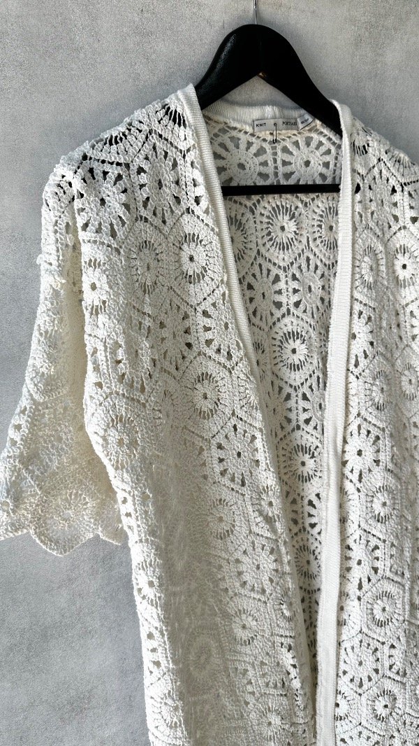 Producto - Kimono tejido crochet Portsaid - 5