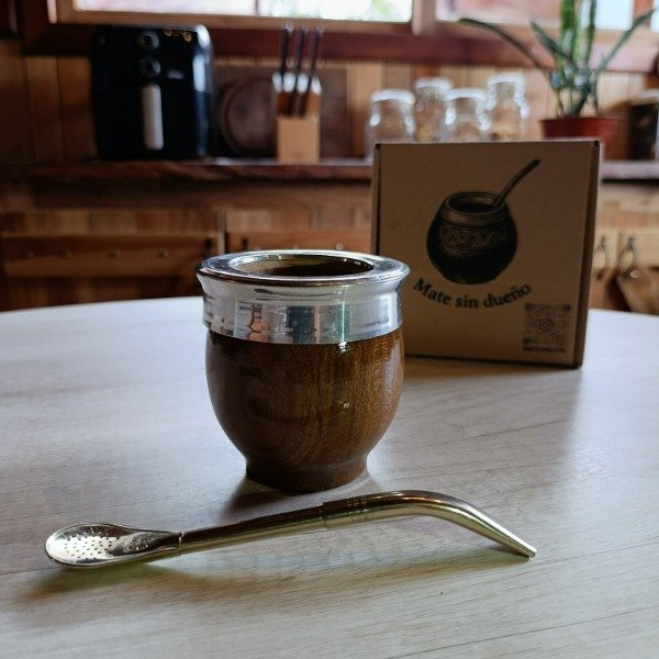 Producto - Mate de madera dura y virola de aluminio