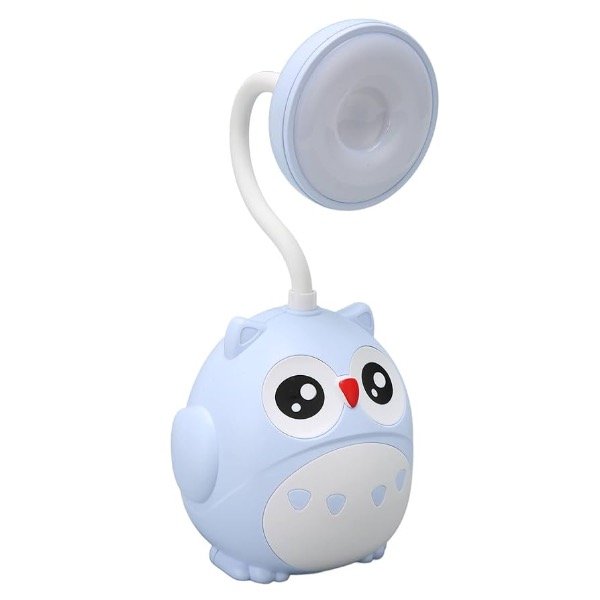 Producto - Lámpara lechuza celeste