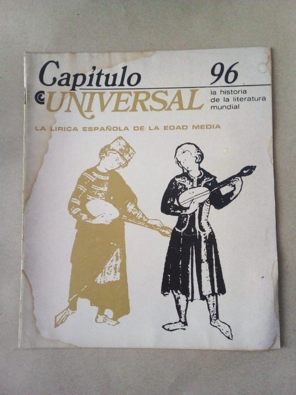 Producto - Capítulo Universal #96 La lírica española de la Edad Media - CEAL 1970