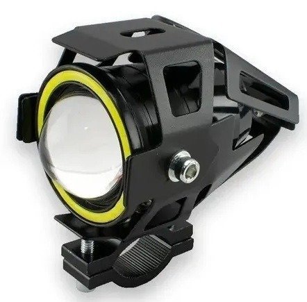 Producto - FARO LED LUPA PROYECTOR U7 + OJO DE ANGEL BLANCO